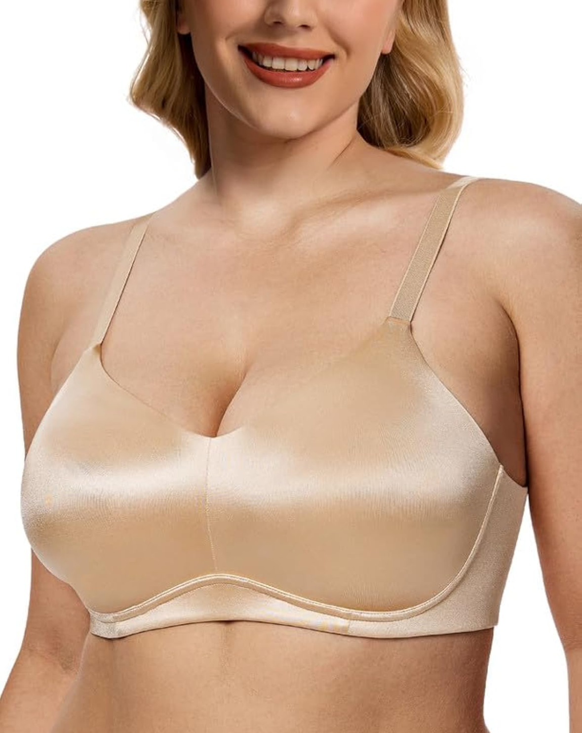 Seamless Wireless Minimizer Bra