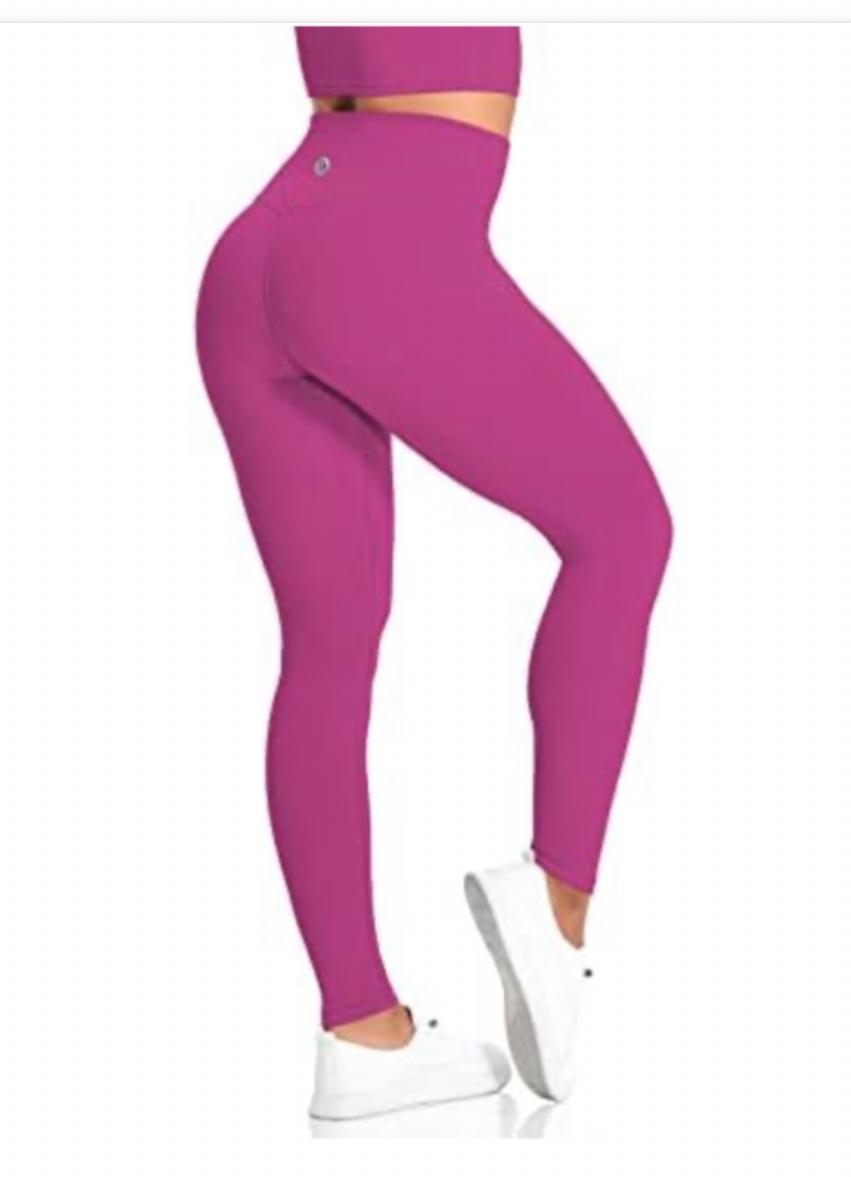 High Waisted Purple Leggings