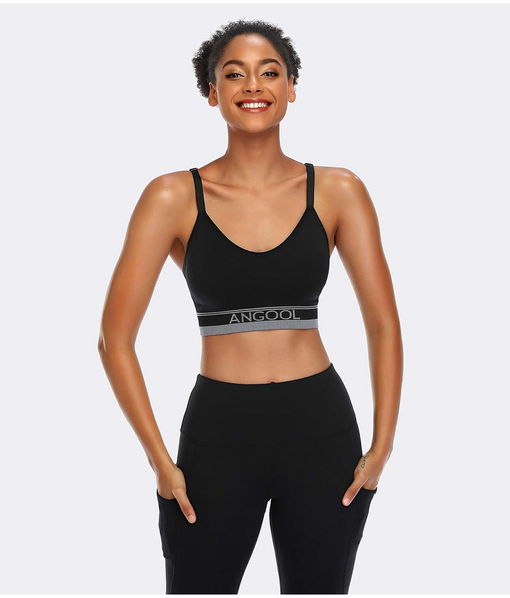 Wireless Seamless Sports Bra - 3 Pack