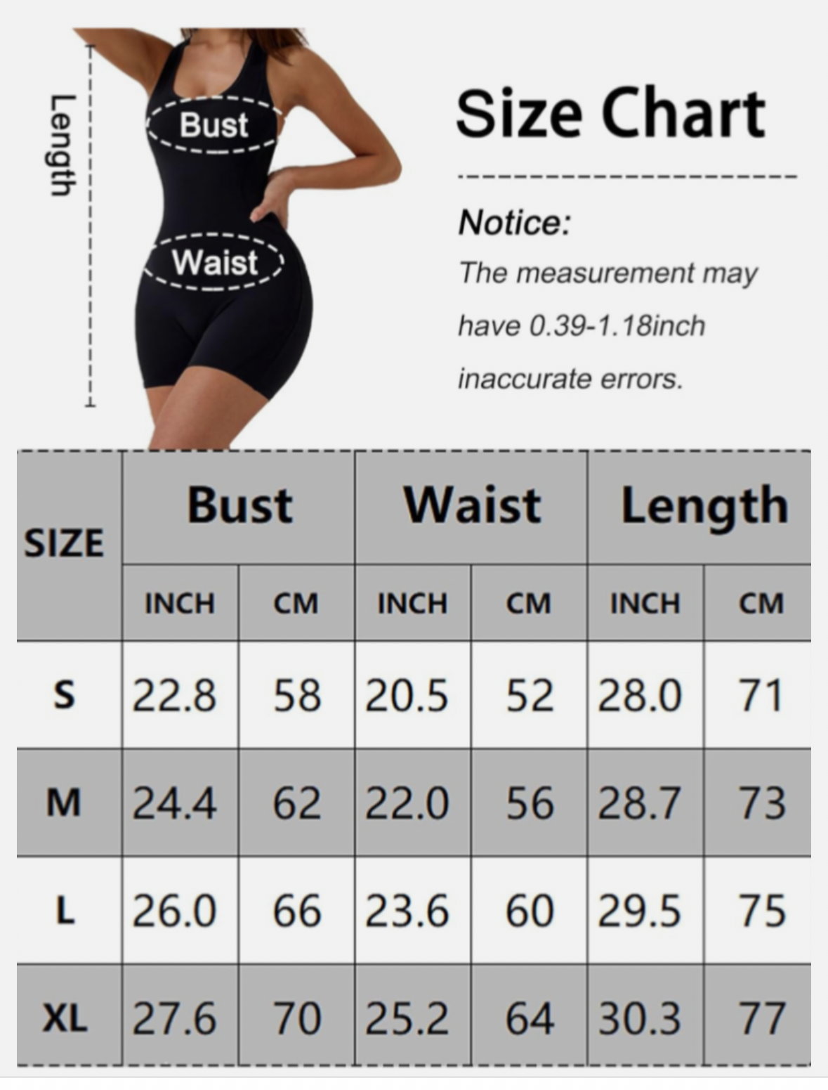 Short Sleeve Unitard - Black