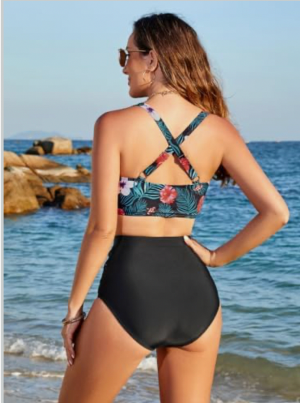 Floral Push-Up Bikini Set