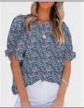 Women's Ruffle Short Sleeve T-Shirt