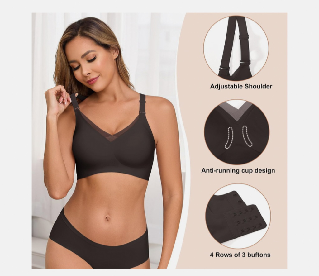 Seamless Push-Up Sports Bra