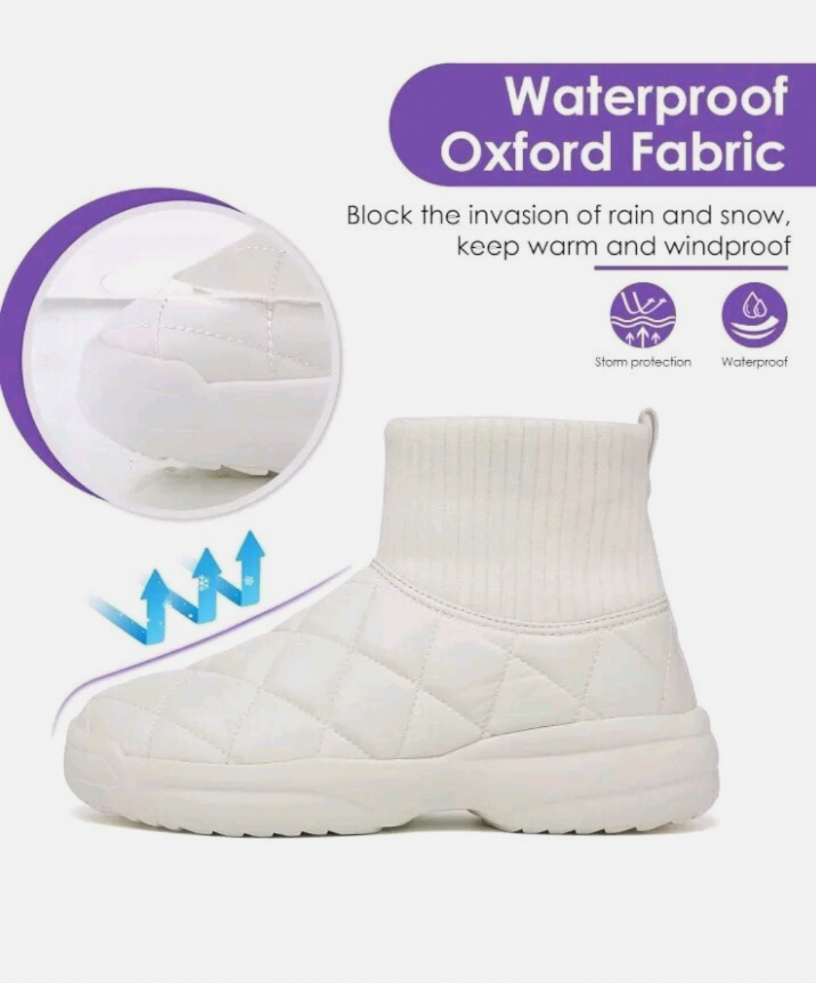 Waterproof Fur-Lined Snow Boots