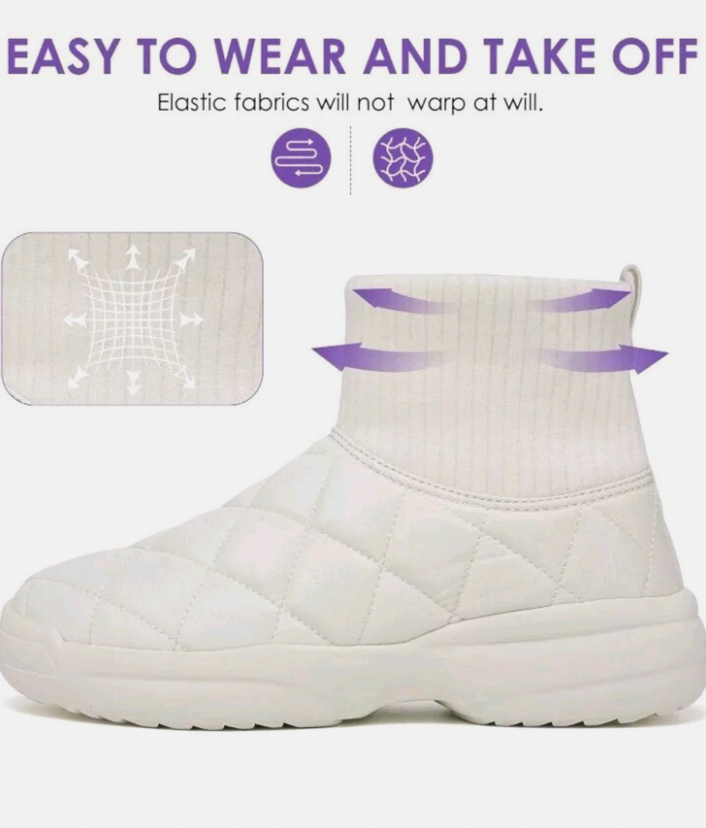 Waterproof Fur-Lined Snow Boots