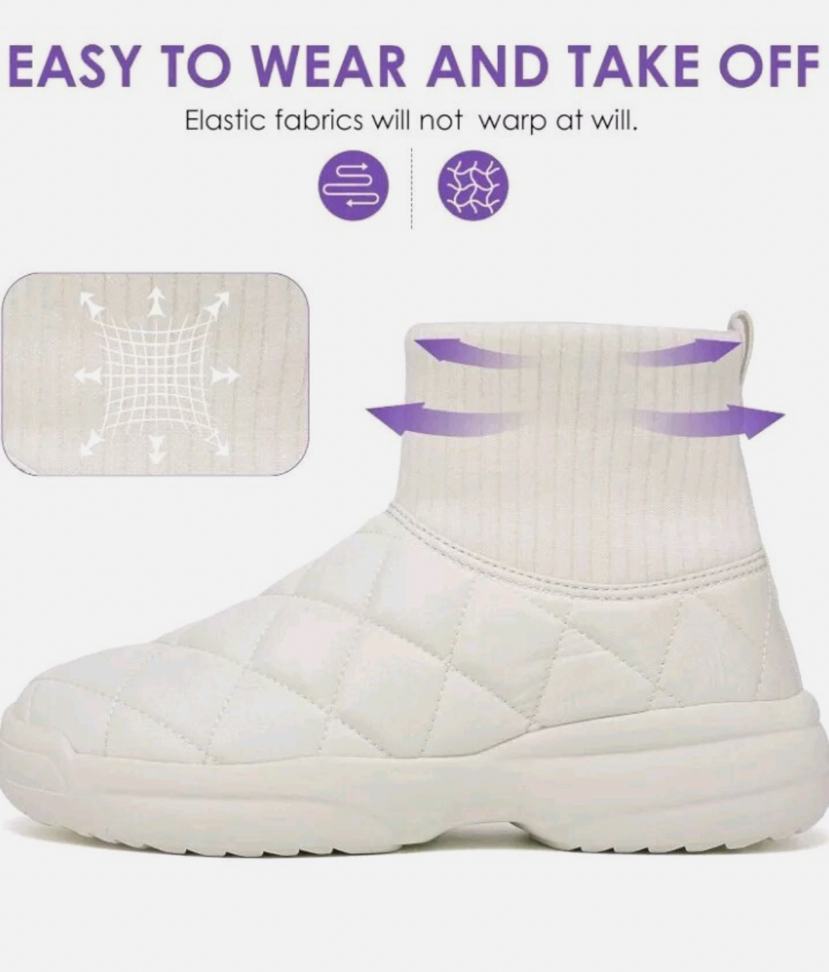 Waterproof Fur-Lined Snow Boots